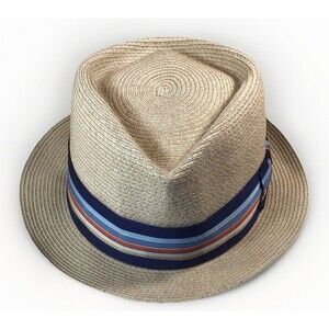 Salmagundi  Boston Men's Summer Hat  Made In USA Size Med